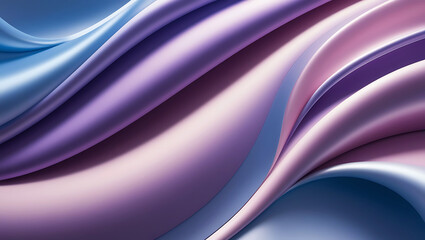 Soft Abstract Gradient in Pastel Colors - Smooth Flowing Curves Background | Perfect for Design Projects and Modern Branding - High-Quality Digital Art.