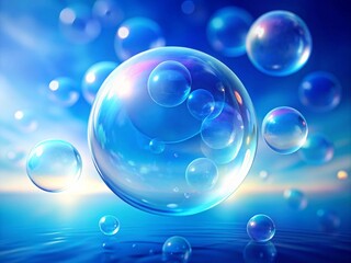 digital-image-showcases bubbles water