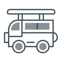 Surf Van Icon Design