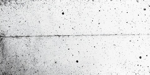 Grainy Abstract Monochrome Noise Texture Background with Minimalistic Patterns and Splatters