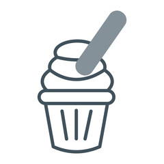 Ice Cream Icon Design