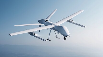 Obraz premium Advanced Military Technology Cutting-Edge Sensors Thermal Imaging Drone Surveillance Stealth Detection Systems for Modern Warfare