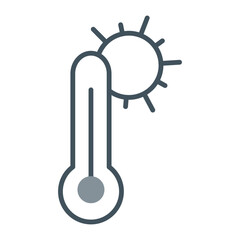 Hot Weather Icon Design