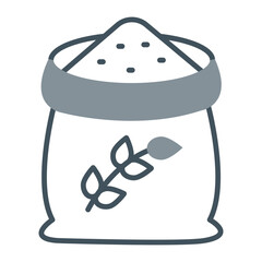 Wheat Sack Icon Design
