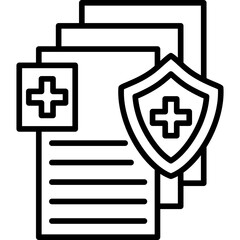 Obraz premium Insurance Icon