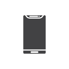 Mobile icon Symbol mark in filled style
