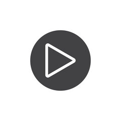 Pause icon Symbol mark in filled style