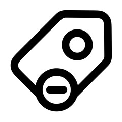 saletag,saletag  icons,  saletag  icon editable stroke outline icon isolated on white background flat vector illustration. Pixel perfect. 64 x 64.
