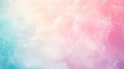 Fototapeta premium Bright pastel background with soft tones and clean, minimalist studio lighting for a fresh look.