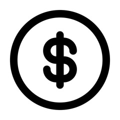  dollar siogn, sdollar sign icons, dollar sign   icon editable stroke outline icon isolated on white background flat vector illustration. Pixel perfect. 64 x 64.
