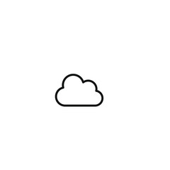 Weather icon. Weather icon set. Linear style.
