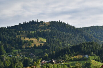 landscape in the mountains