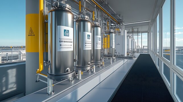 Reboilers
Reboilers provide heat to distillation columns to help separate components of the gas by boiling.
