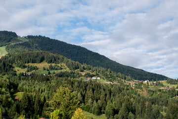 Obraz premium landscape with mountains and sky
