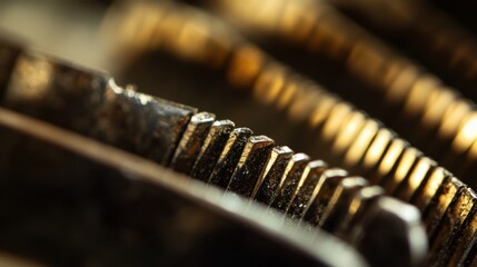 A close-up shot of the wire strippers' blades, capturing the details and any wear, with the surrounding area softly blurred.