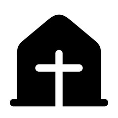 Obraz premium religious, religious icons, religious icon editable stroke outline icon isolated on white background flat vector illustration. Pixel perfect. 64 x 64.