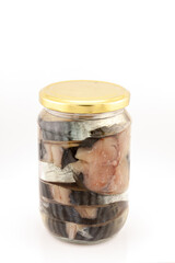 Salted bonito marinated in oil