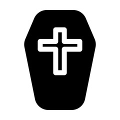 Obraz premium grave,grave icons, grave icon editable stroke outline icon isolated on white background flat vector illustration. Pixel perfect. 64 x 64.