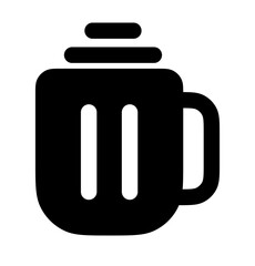 mug,mug icons, mug   icon editable stroke outline icon isolated on white background flat vector illustration. Pixel perfect. 64 x 64.
