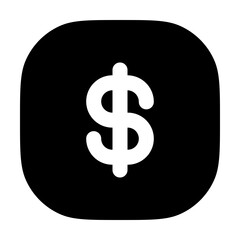 dollar sign, dollar sign icons, dollar sign   icon editable stroke outline icon isolated on white background flat vector illustration. Pixel perfect. 64 x 64.