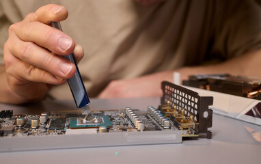 Applying thermal paste on a processor is essential for effective cooling and optimal performance