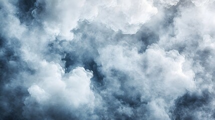 Obraz premium A light, cloudy texture with soft, blurred edges, creating an ethereal, misty overlay perfect for atmospheric designs.