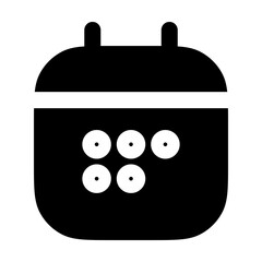 calendar,calender  icons,    icon editable stroke outline icon isolated on white background flat vector illustration. Pixel perfect. 64 x 64