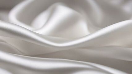 Obraz premium The swaying of white fabric for the background