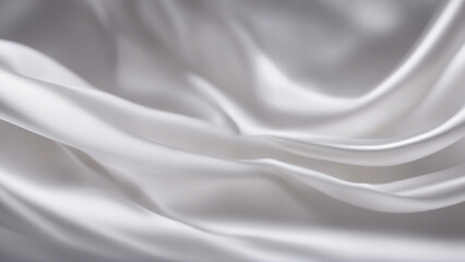 Obraz premium The swaying of white fabric for the background