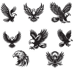 Eagle Silhouette Vector