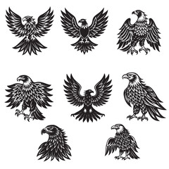 Eagle Silhouette Vector