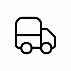 car truck icon sign vector