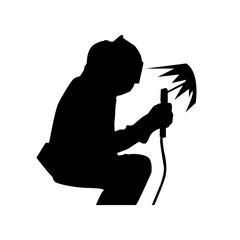 WALDER MAN SILHOUETTE VECTOR DESIGN 1