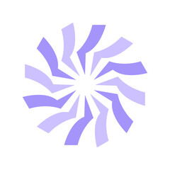 Simple purple circle elements vector illustration, abstract purple circle icon vector 