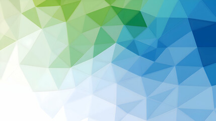 An abstract cool background with shades of blue and green, featuring soft gradients and overlapping geometric shapes for a modern, calming feel