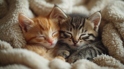 Cute moments of kittens and puppies featuring playful interactions and adorable expressions. Emphasizing cuteness and playfulness. Ideal for pet lovers�� social media.