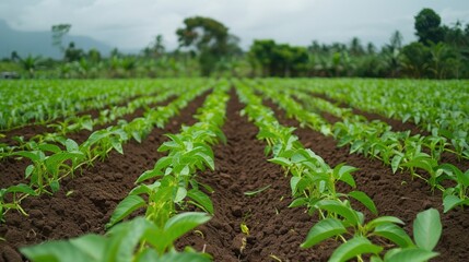 Black Soil: Known for its high organic matter content, black soil retains moisture and is ideal for growing cotton along with various other crops.
