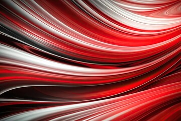 Close-up abstract background in red, black, and white colors