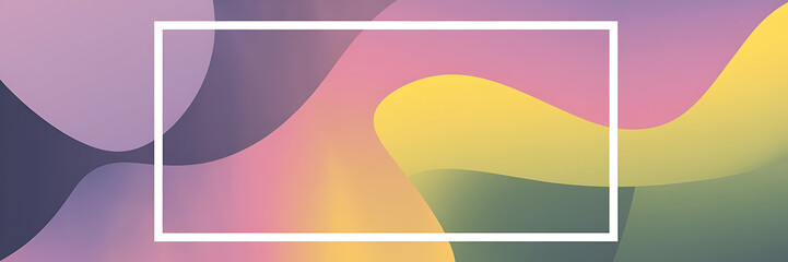 Obraz premium Abstract pink yellow green gradient background for modern design and social media 