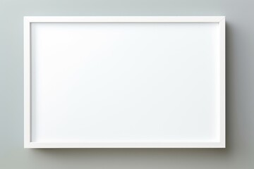 Obraz premium White frame backgrounds simplicity.