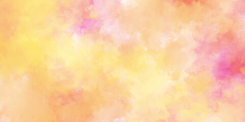 abstract watercolor background with yellow or pink color, subtle watercolor pink yellow gradient, Abstract bright and shinny lovely soft color watercolor background, 