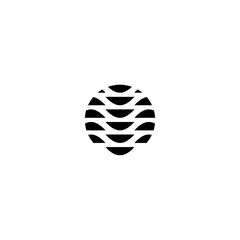 Minimal element with refraction and distortion effect. Abstract sign, a symbol for a promotional poster, music poster, sale banner, brochure, or logo for your brand.