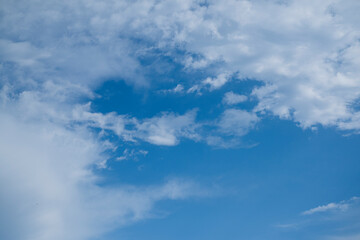 Clouds sky backdrop. Blue sky with clouds. Natural and cloudy blue sky background. Natural sky background. Blue skycloud on daytime. White clouds background.