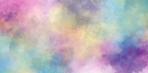abstract colorful watercolor background orange peach yellow pink and lime green,  Perfect for Creative Design Concepts and Artistic Expressions, rainbow mul-ti color abstract digital paint watercolor.