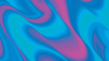 Colored neon gradient. Blue and pink motion gradient background. Smooth transition of turquoise and purple colors. Multicolored blurred transition. Colorful gradient background. Vector illustration.