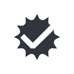 Checklist and Stamp Logo Template Icon