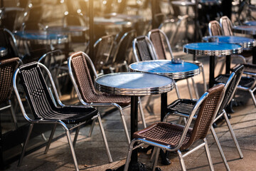 Une terrasse de café à Paris