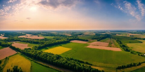 Fototapeta premium landscape panorama