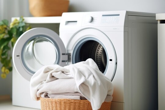 Laundry appliance washing dryer. - Powered by Adobe