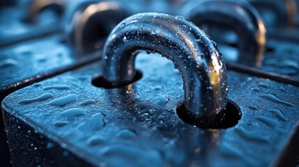 a closeup of a shiny padlock representing cybersecurity set against a crisp white background emphasizing security protection and the importance of safeguarding digital information